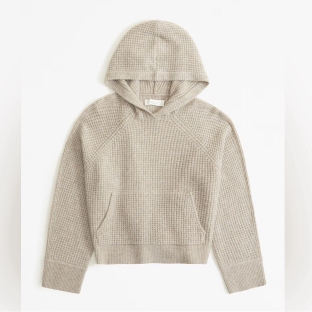 Abercrombie Lounge Waffle Sweater Hoodie